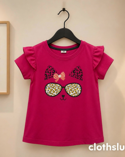 Topomini Girls Red T-Shirt Size 2Y